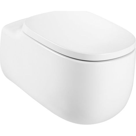 ROCA BEYOND Inodoro Suspendido Rimless Blanco - ref: A3460B7000+A801B8200B (1/2)