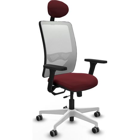 Silla de oficina piqueras y crespo Zulema negro reposacabezas ajustable (1/2)