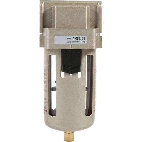 [French Days]Piège à Eau De Compresseur, Accessoires De Régulateur De Séparateur De Séparateur D'humidité De L'eau, Compresseur De Filtre à Air De 1/2 Pouce Pour le Remplacement De Pièces (1/5)
