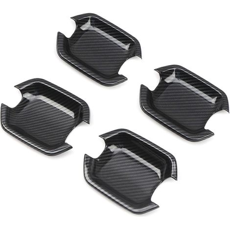 Auto Styling Carbon Faser Muster Griffe Schalen Rahmen Abdeckung Trim für Pajero V80 V93 V95 V97 V98 2007 (1/5)