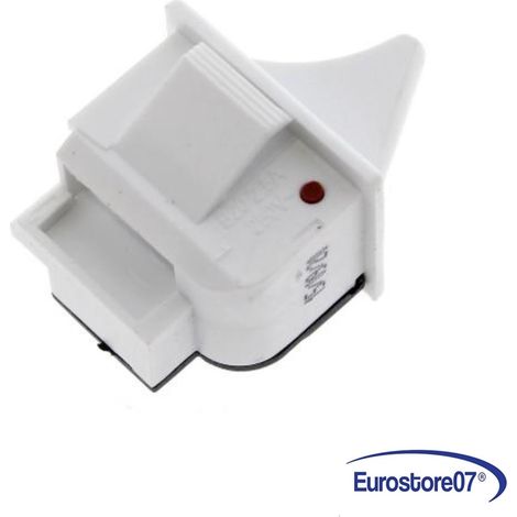 INTERRUTTORE PULSANTE LUCE PER FRIGORIFERO ARISTON INDESIT C00525206 ORIGINALE (1/4)
