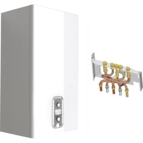 Chaffoteaux – Chaudière gaz à basse température 24 kW – Classe énergétique C – VMC pour chauffage et eau chaude sanitaire – Pompe modulante