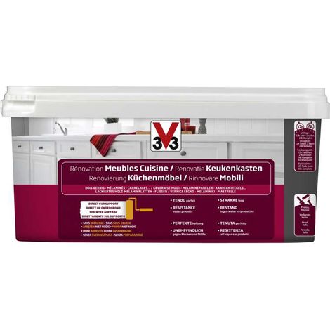 V33 SMALTO RINNOVARE MOBILI COLORE ASSENZIO SATINATO 2 LT (1/2)