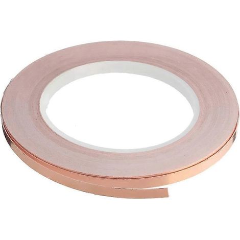 Einseitig klebendes Kupferfolienband (5 mm x 20 m)