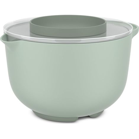 Bol de Préparation plus Couvercle Chef It, Base Antidérapante, Résiste au Micro-Ondes et au Lave-Vaisselle 3000 ml, Nordic Sage (1/5)