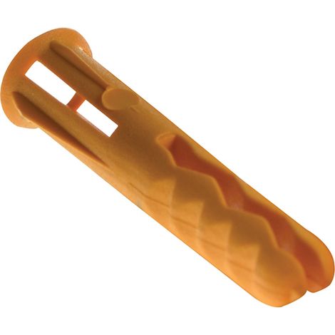 Plasplugs SYP501CC SYP 501 Solid Wall Super Grips Fixings Yellow (100) PLASYP501 (1/2)