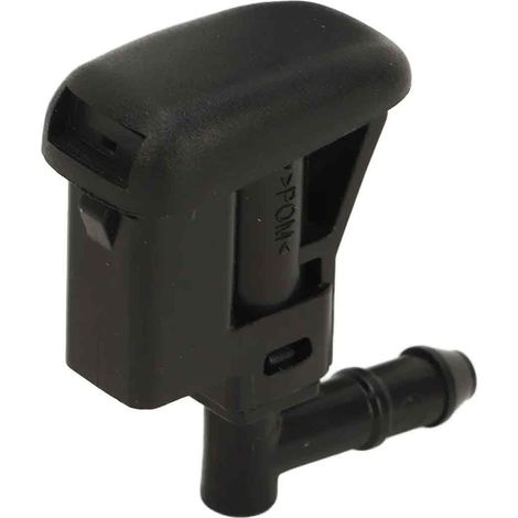 Boquilla Lavaparabrisas - Calefactable 12 V 15 W - Chorro Abanico 25 Cm - Ajuste Sin Desmontaje - Para BMW Serie 3 E46 - 2 Unidades (1/5)