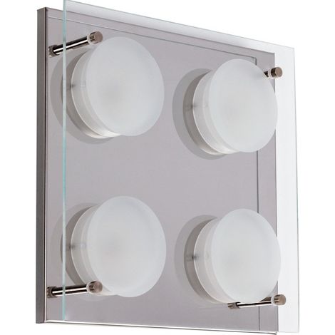 Plafón Antioquia 24W 4000K cromo (1/3)