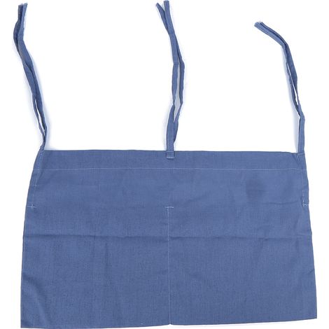 Sac de rangement suspendu pour lit bébé, couches, anneaux de dentition et jouets - Bleu - 49,5 cm x 28,5 cm (1/5)
