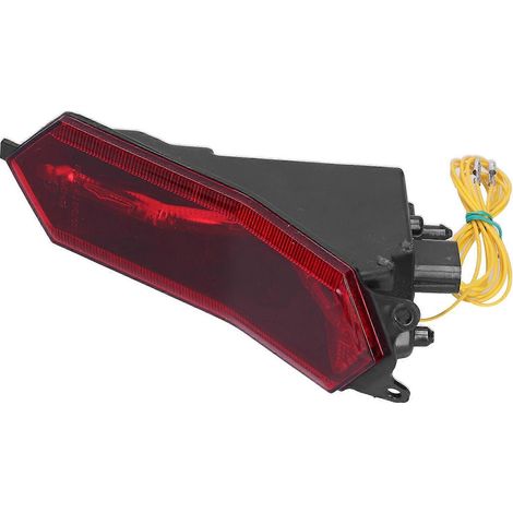 LED-Rücklichteinheit Bremslicht Blinker Hohe Helligkeit Passend für YZF‑R1/YZF‑R6 R7 (Rote Linse)
