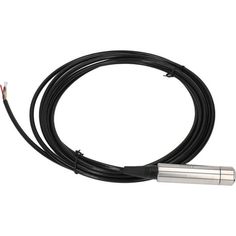 Capteur de niveau d'eau T3000 immergeable, transmetteur de niveau liquide haute précision, alimentation 10-30VDC, câble 8 mètres, sonde de profondeur pour réservoir ou puits (1/5)