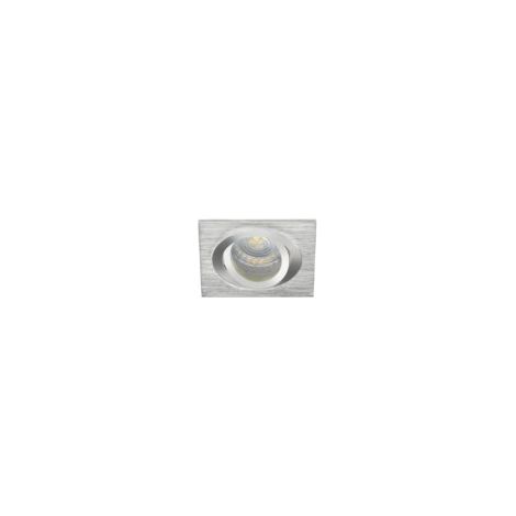 Foco 1x50W GX5.3 III clase 12V IP20 seidy CT-DTL50-AL cuadrado 18281 (1/5)