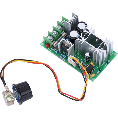 DC 9-60V 20A DC Elektromotor-Drehzahlreglerplatine PWM-Motordrehzahlregler (1/5)