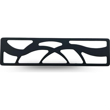 NAVARRO AZORÍN Poignée En Aluminium Pour Meubles, Tiroirs et Armoires, Cuisine et Salle De Bain, Design Élégant, Made In Spain, REIHN 125 mm Noir Cobalt (1/5)