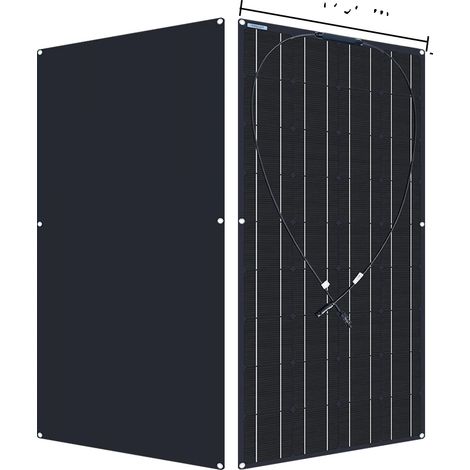 Panneau Solaire Flexible, Haute Efficacité, Compatibilité Polyvalente, 18V 120W (1/2)