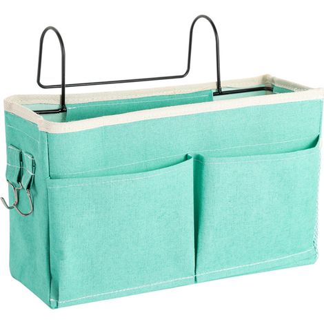 Panier de rangement suspendu multifonctionnel pour chevet de lit (1/5)