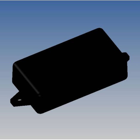 TEKO SR02-E.9 Contenitore universale 71.5 x 38.3 x 22.9 ABS Nero 1 pz. (1/2)