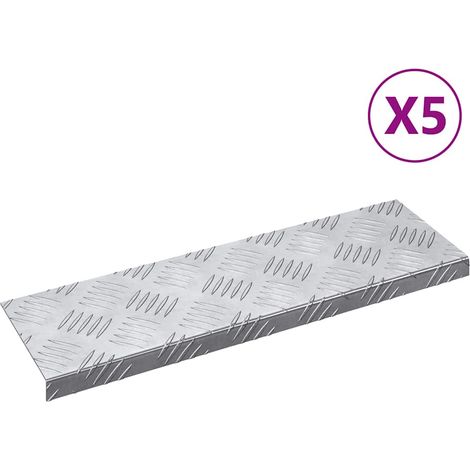 Rautenscheiben 5 pcs Silber 60 x 18 cm Aluminium vidaXL (1/4)