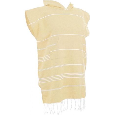 Peignoir poncho à capuche pour adultes et adolescents, parfait pour la plage, le surf, la natation, séchage rapide, léger (1/4)