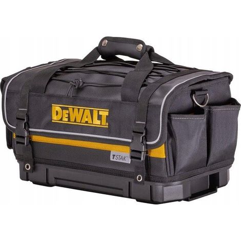 Dewalt – Sac à outils en nylon 600/1200D – Base en plastique moulé imperméable – Capacité jusqu'à 30 kg – Poches intérieures et extérieures