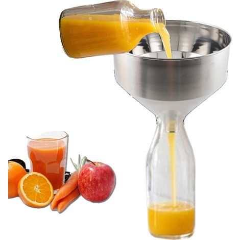 Tramoggia, capacità 30 litri, materiale in acciaio inox 304, altezza 400 mm, diametro 400 mm, compatibile con morsetto tri-clamp da 64 mm (1/5)