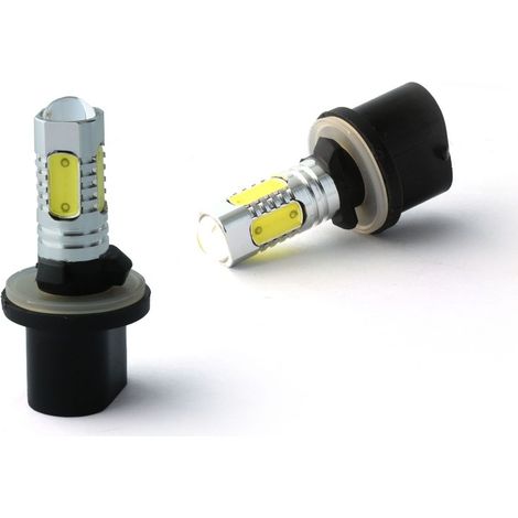 2 x Ampoules 880 H27 LED SMD 5 LED COB 12V - Lampe de voiture LED (1/4)