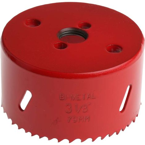 Scie cloche RS PRO HSS 79mm, profondeur de coupe 32mm ( Prix pour 1 )