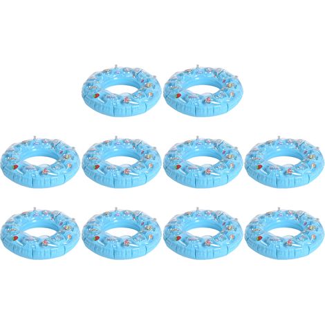 10 Pièces Bouée Enfants PVC Mignon Jouet de Piscine Équipement Nautique Été (1/5)
