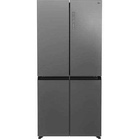 Hoover HHCR3818ENPL H-Fridge 700 Maxi Frigorifero 4 Porte 467 L 181,5 cm Classe E No Frost 35 dB colore Argento