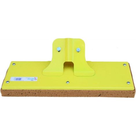 GHELFI 510 FRATTAZZO IN ACCIAIO DA PAVIMENTO SPUGNA INTERCAMBIABILE BEIGE 13x42x3