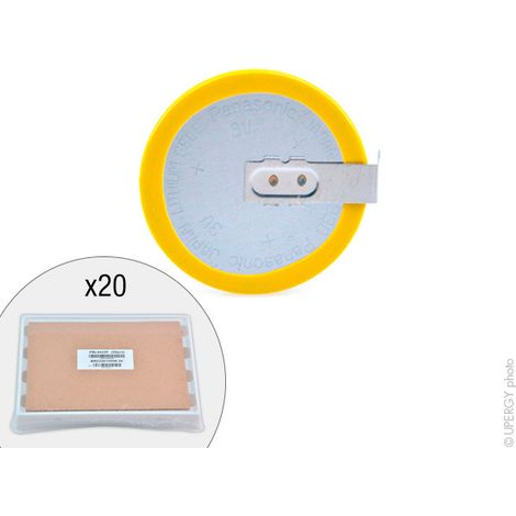 Panasonic - Pile bouton lithium BR2330/1HHN PANASONIC 3V 255mAh (1/4)