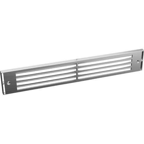 Kermi x-well Wetterschutzgitter für Laibungselement, Metall, Weiß - Y3502000037K