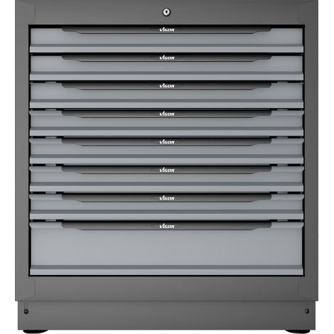 VIGOR Schubladen-Unterschrank, 8 Schubladen, 861 mm (1/5)