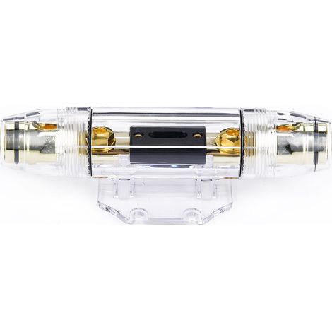 Sicherungsverteilerblock mit 1 Eingang, 1 Ausgang (100 A) für Auto-Audioverstärker, Sicherungshalter 0 AWG-4 AWG (1/5)