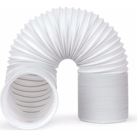 Tuyau Climatiseur Mobile Allongé, Tuyau Évacuation de Climatiseur Portable Longueur de 1,5M, Résistant à la Chaleur&Corrosion, Pour Climatisation, Déshumidificateur,Sèche-linge Sunflower (1/2)