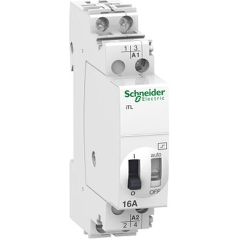 Acti9, iTL télérupteur 16A 2NO 24VCA 12VCC 50-60Hz - A9C30112