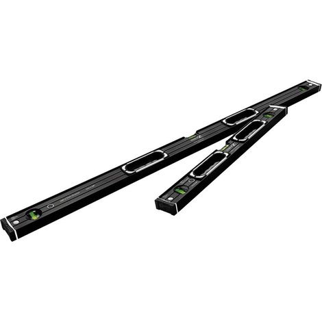 Stabila Dark Shadow 20053 Set di livelle 61 cm, 122 cm 0.5 mm/m (1/5)