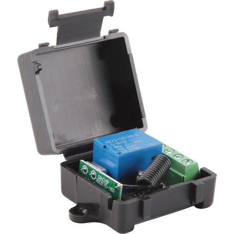 DC 12V 1CH 433MHz Universal Wireless Remote Control Switch RF Relay Receiver 433 MHz mitter But as the picture