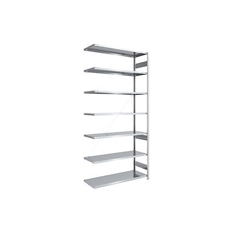eurokraft pro Scaffale lungo a innesto zincato altezza 3000 (1/2)