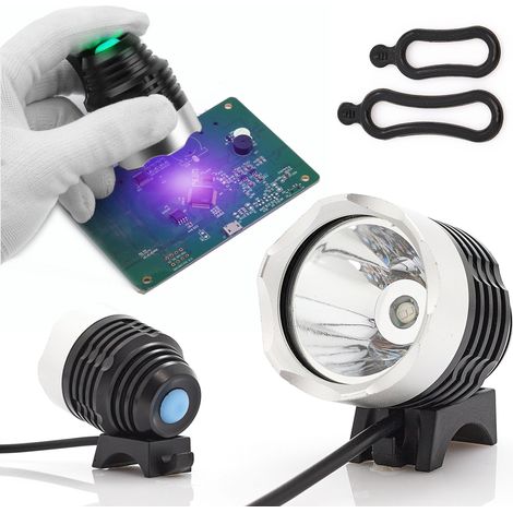 L谩mpara UV de 6-10 W para el curado de m谩scaras de soldadura.