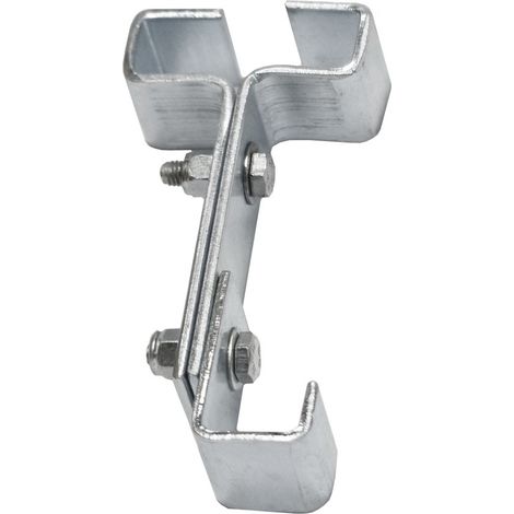 Edm Supporto Trave IPN 10 Zincato Argento Resistente