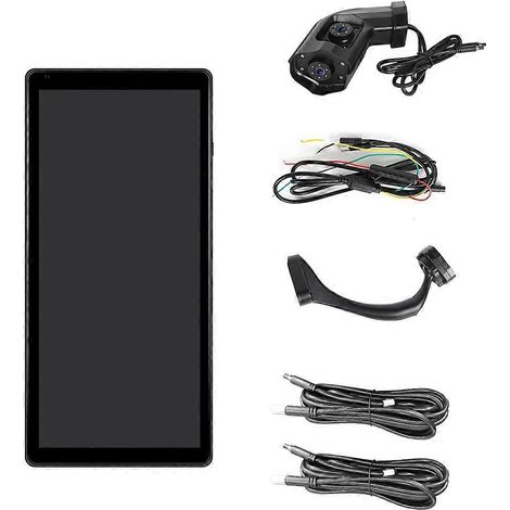 Moniteur vertical de vision latérale de 10,36 pouces pour voiture, camion, bus, rétroviseur tactile, enregistreur DVR 2 canaux IP68, côté droit (1/5)