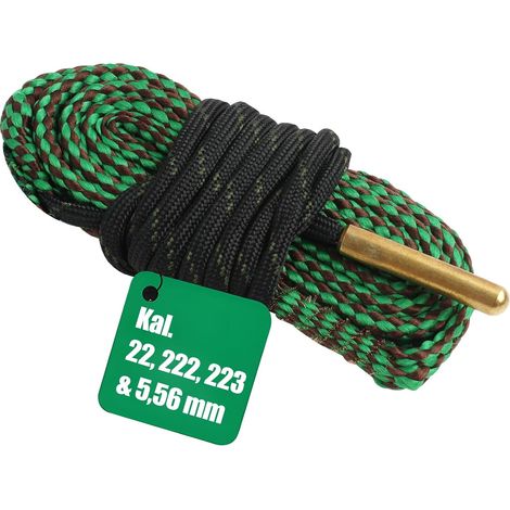 Kit de limpieza de cañones para rifles de calibre .22, .223 y 5.56 mm - Kit de limpieza eficaz para pistolas y escopetas