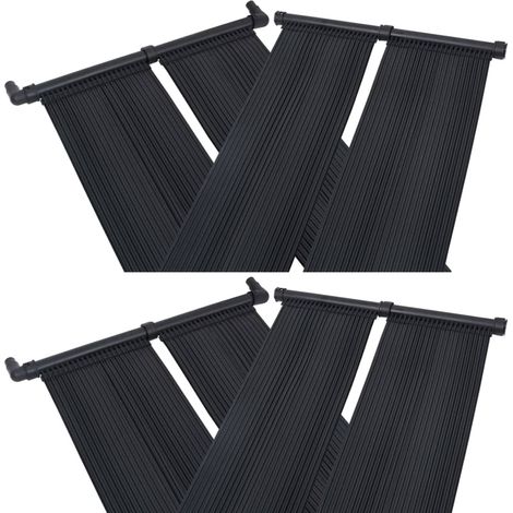 Solar-Panel Poolheizung 4 Stk. 80x310 cm