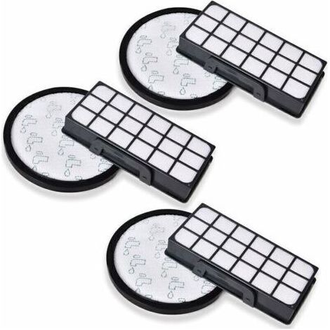 Lot de 3 Filtre pour Aspirateur Rowenta XTrem Power Cyclonic RO6921EA RO6941EA RO6951EARO6954EA RO6962EARO6963EARO6971EA RO6984EA RO6993EA Accessoires Filtres de remplacement (1/5)