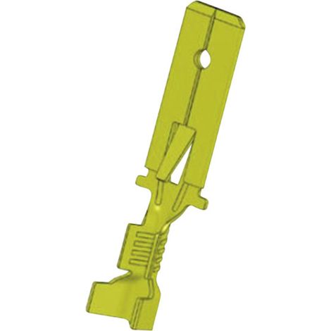 Cosse à languette mâle 6.3 x 0.8 mm Vogt Verbindungstechnik 3836z08.60 anti-vibrations 180 ° non iso
