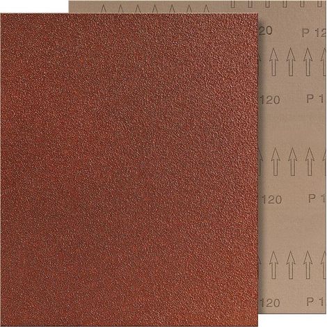 Schleifgewebe braun 280x230mm, K 80 FORTIS (1/2)