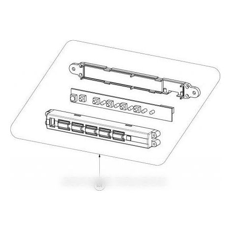boitier de commande avec circuit pour hotte ROBLIN