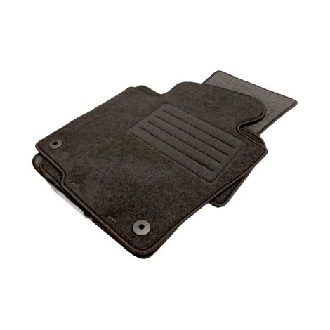 Tapis de moquette pour VW Passat B6 / B7 / 3C (2005-2014) - avec clips ronds