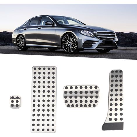 4-teiliges Set rutschfester Gaspedal-Fußstützen passend für Mercedes-Benz CESW GLK CLS SLK AMG (2010–2019) (1/5)